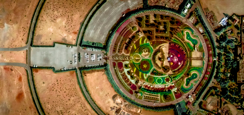 Illustration for article titled These Stunning Geometric Patterns Were Created From Google Earth Images